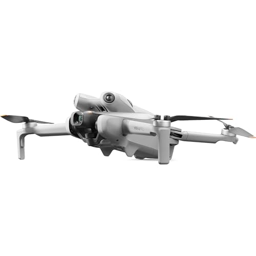 DJI Mini 4 Pro Drone Fly More Combo with RC 2 Controller, Folding Drone with 4K Video, Under 249g, 34 Mins Flight Time, 3 Batteries Bundle with 128GB Memory Card W230456