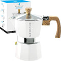 Black 5 oz Stovetop Espresso Maker Moka Pot J3265