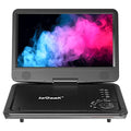 Purple Portable DVD Player with 10.5" Swivel Screen A50222