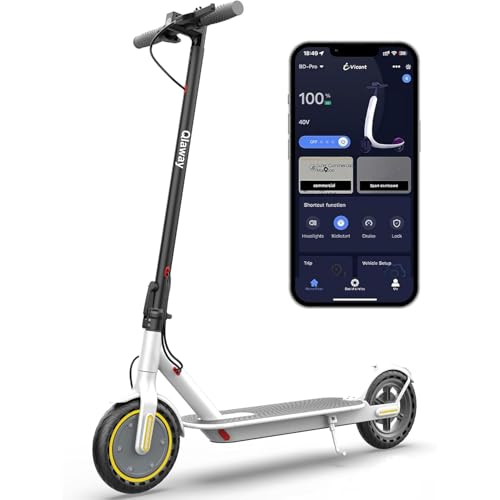 Foldable Motorized Scooter with 350/500W Motor and 8.5"/10" Tires Y337888