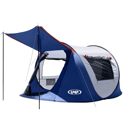 3 Person Instant Pop Up Camping Tent with Carrying Bag X2032
