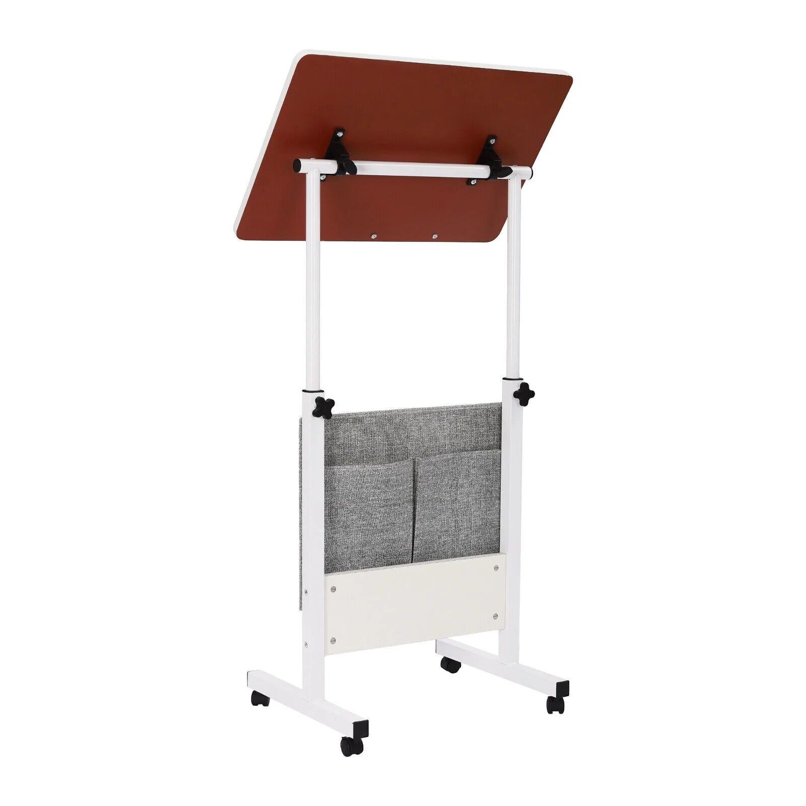 Adjustable Height Rolling Laptop Desk B878748