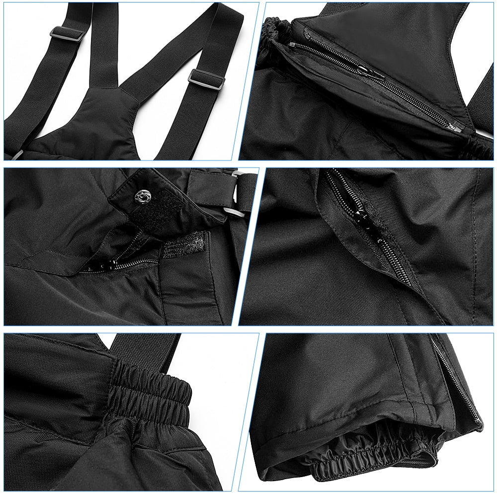Winter Skiing Pants Waterproof Snow Hiking Trousers Thick Warm Cold Insulated Pants B3335