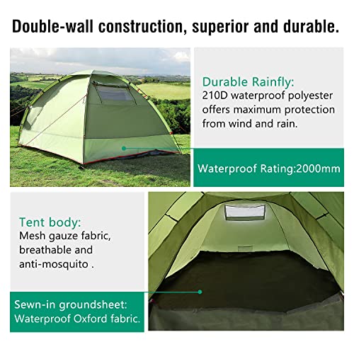 Waterproof Dome Tent 3 Person B255570