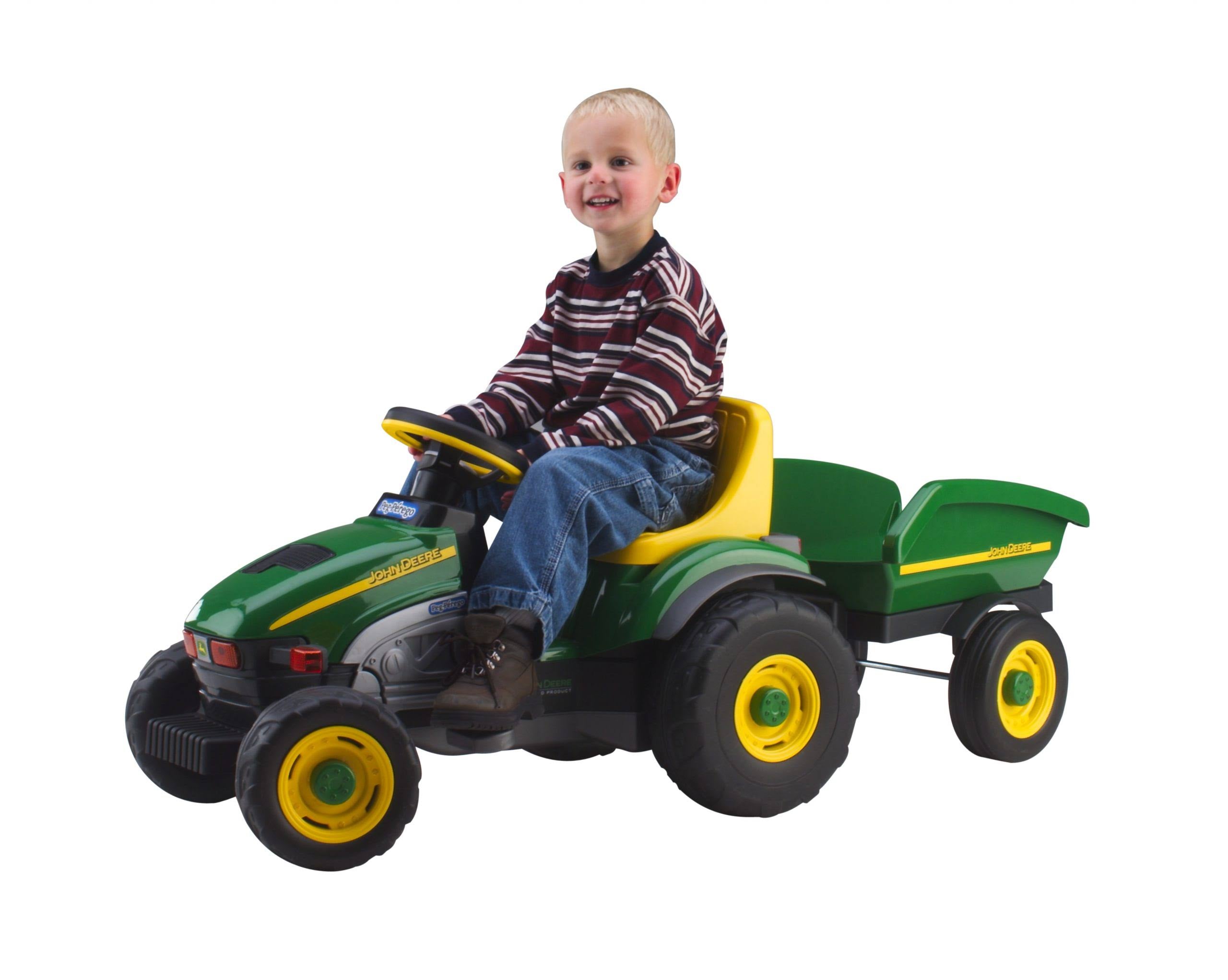 Pedal Ride-On Tractor and Trailer C174403