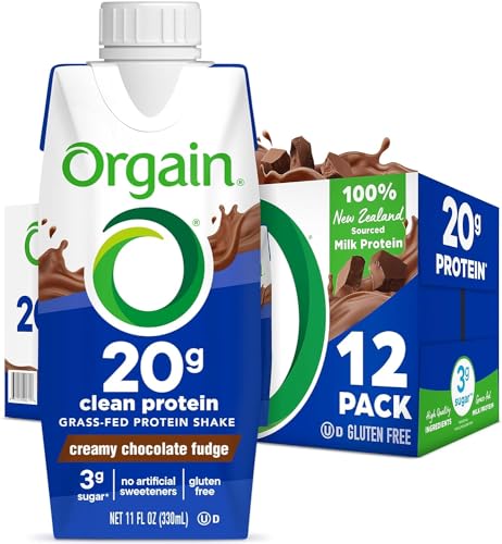 Vanilla Bean 20g Whey Protein Shake, 11 Fl Oz (Pack of 12) R8982
