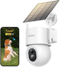 3K/5MP Solar Powered Wireless Security Camera with Color Night Vision H780