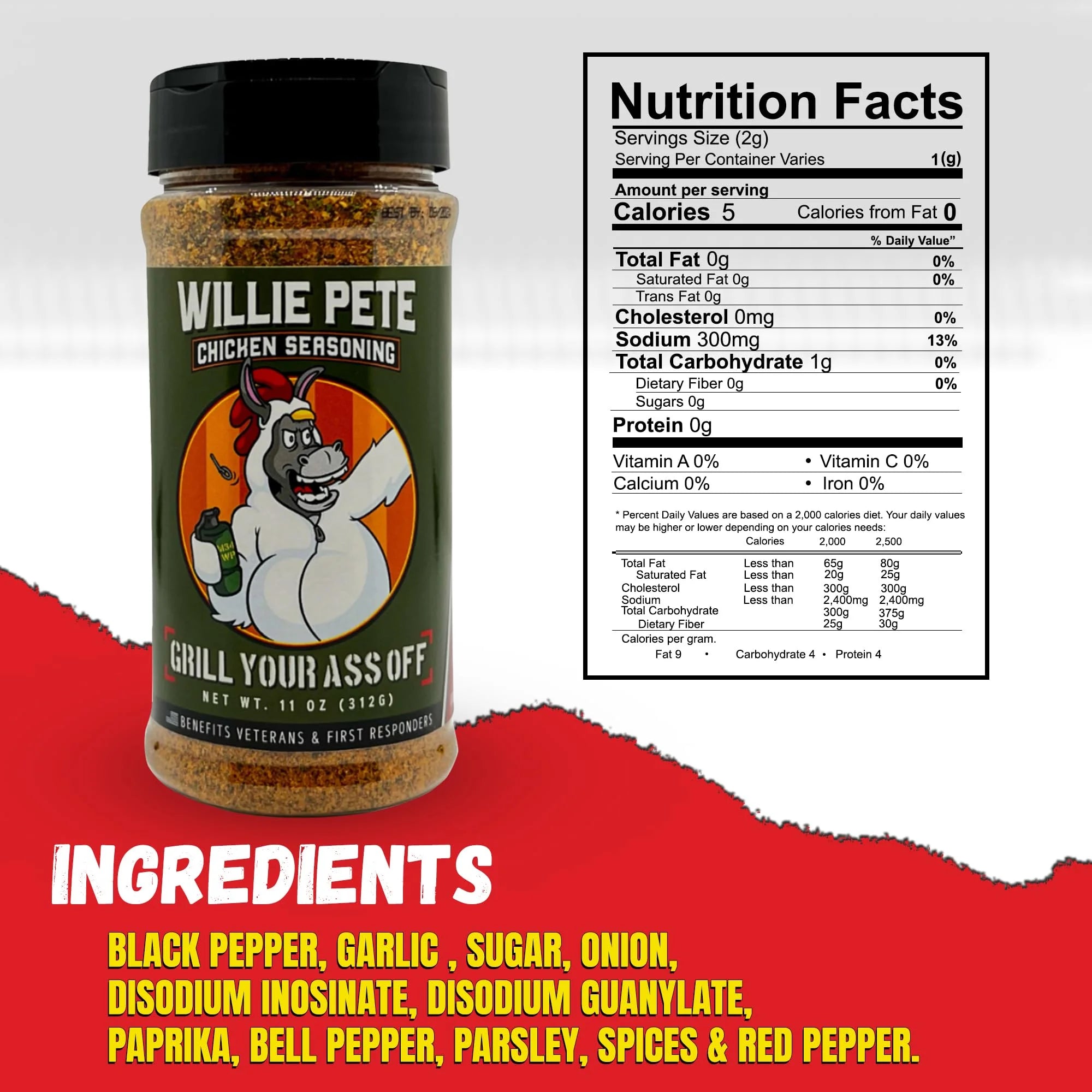 11 oz BBQ Seasoning Z329300
