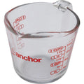 4 PK Clear Glass Measuring Cup T80277