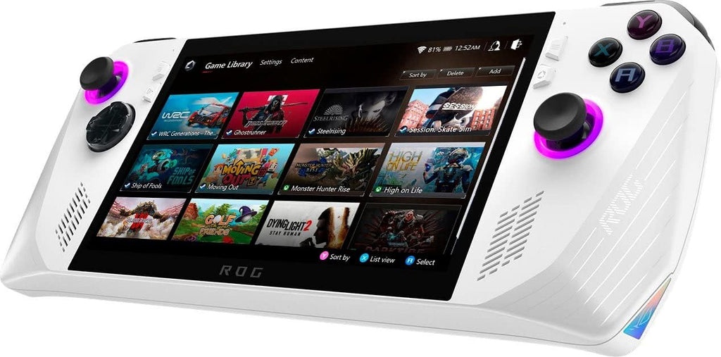 512GB Gaming Handheld 7-inch Touchscreen 120Hz FHD 1080p AMD Ryzen Z1 Extreme Processor, Hub, Screen Protector, 3 Accessories Bundle R8261