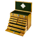 Eight Drawer Hardwood Toolbox Lockable Chest C646
