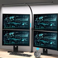 Desk Lamp with Remote Control, Adjustable Brightness & Color Temperature, 24W G631