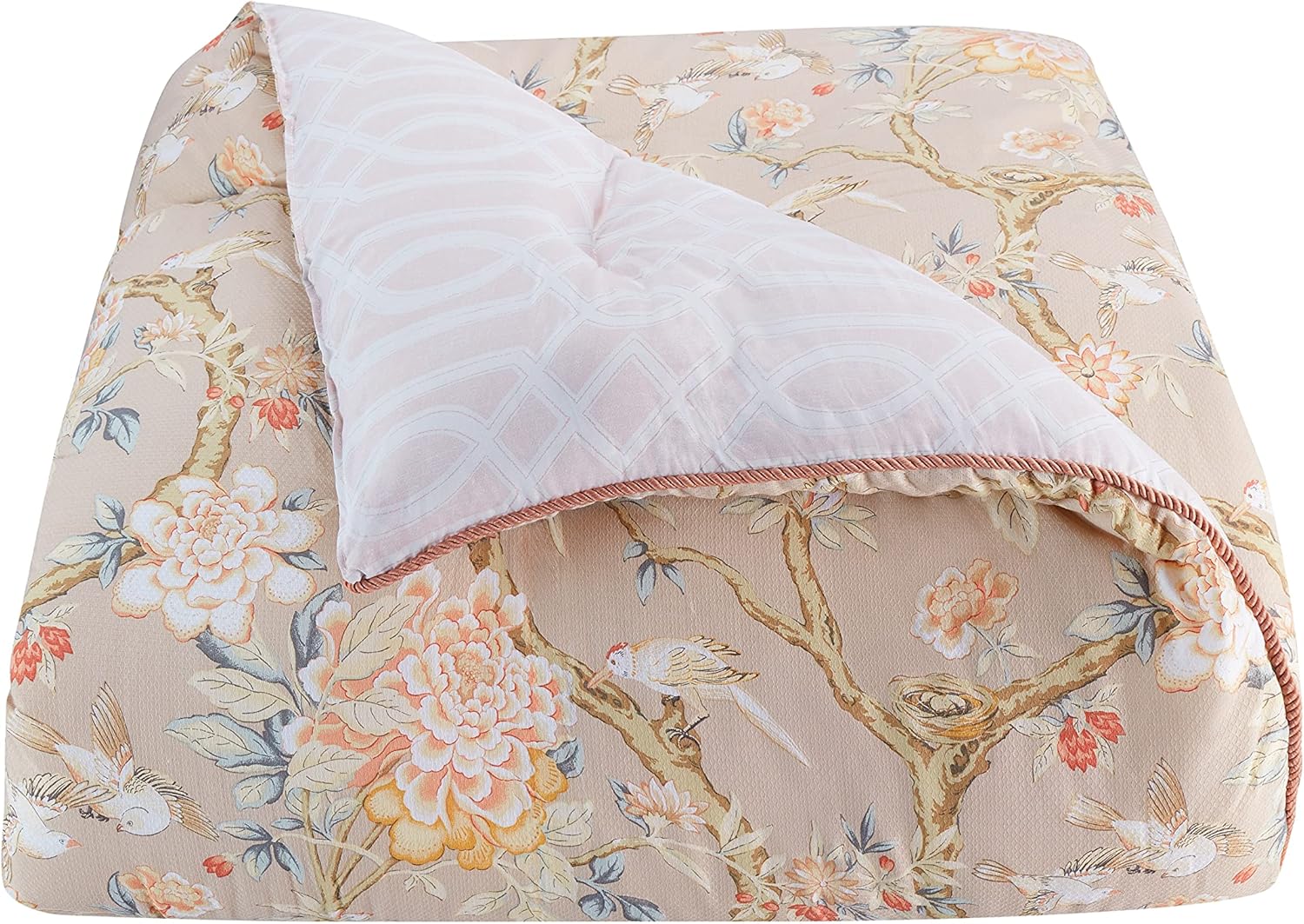 4 Piece Cotton Queen Comforter Set J121507