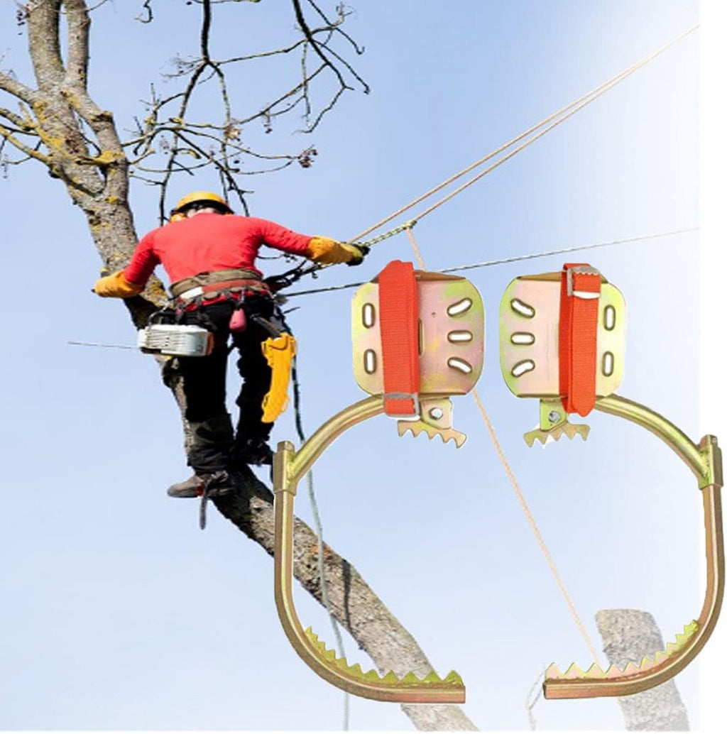 Adjustable 304 Stainless Steel Tree Climbing Spikes J7768