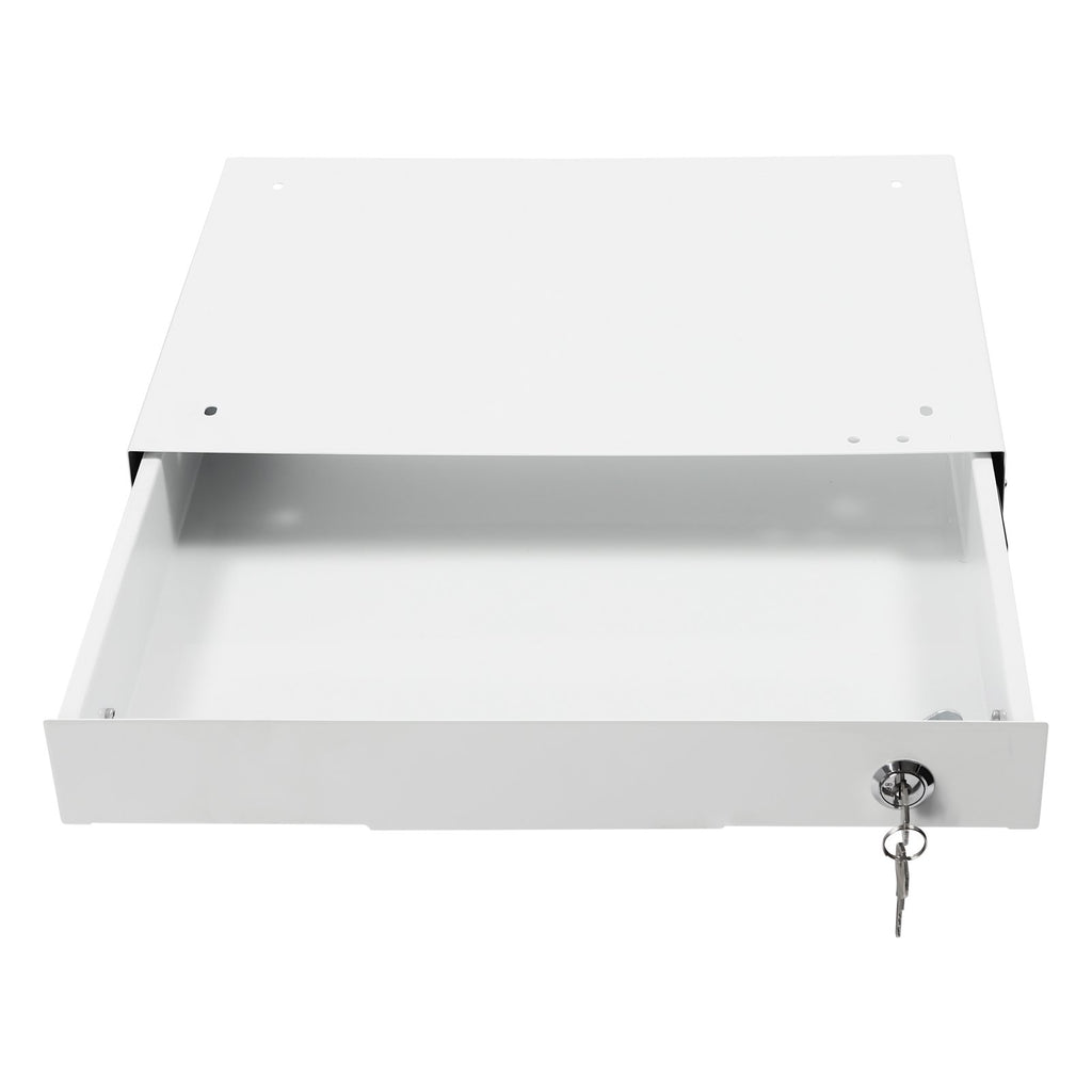 Under Desk Mounted Sliding Pull-out Drawer Storage Organizer M410772
