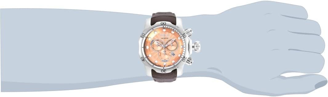 Brown Leather Quartz Watch U270242