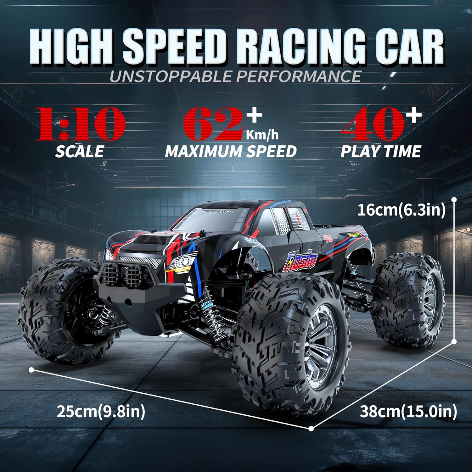 1:10 Scale Brushless High Speed Rc Car T6144