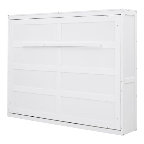 Queen Size Folding Bed Cabinet with Shelf A1529