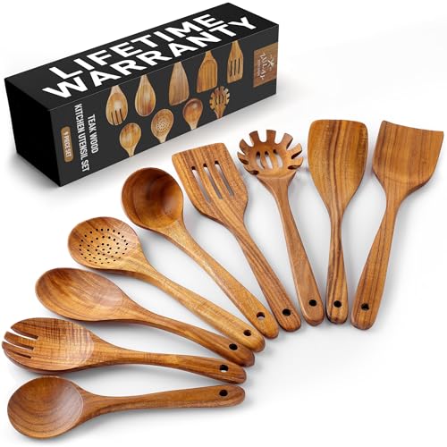 6-Piece Teak Wooden Spoons M99733