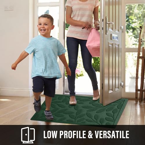 Heavy Duty Natural Rubber Door Mat, 36×24, Black V929042