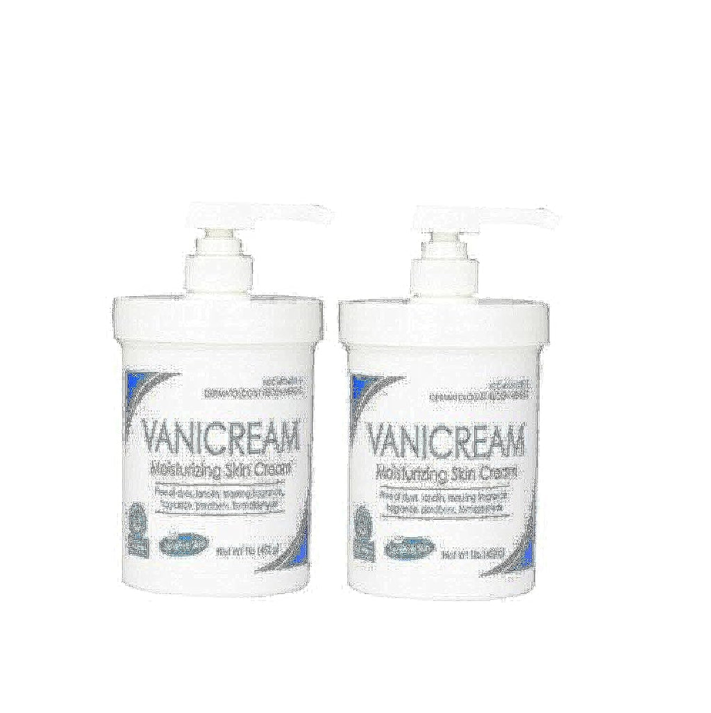 16 oz Pack of 2 Skin Cream with Pump Dispenser O8636