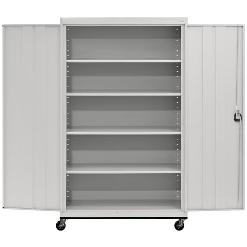 Charcoal Mobile Storage Cabinet M272