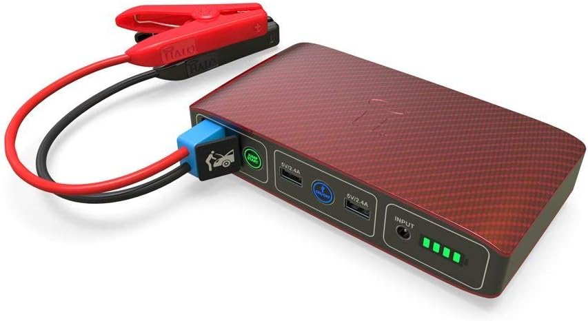 Portable Car Jump Starter with 2 USB Ports K625264
