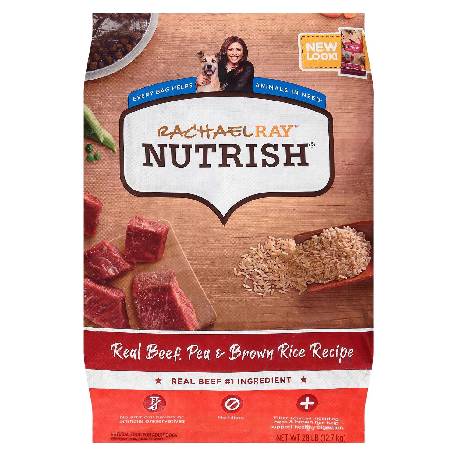 Real Beef Pea & Brown Rice Recipe Dry Dog Food W188