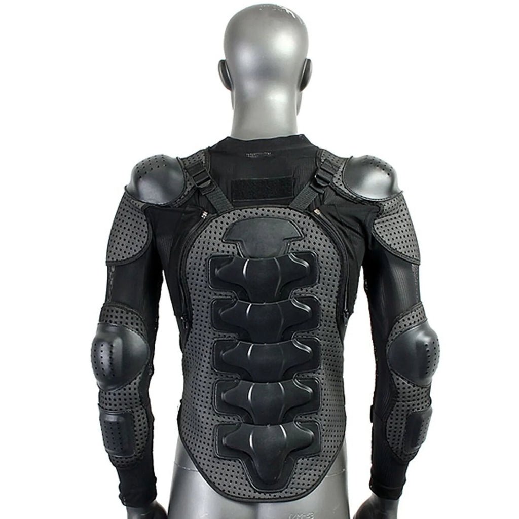 Full Body Motorcycle Riding Jacket with Armor Spine Shoulder Chest Protection J16601