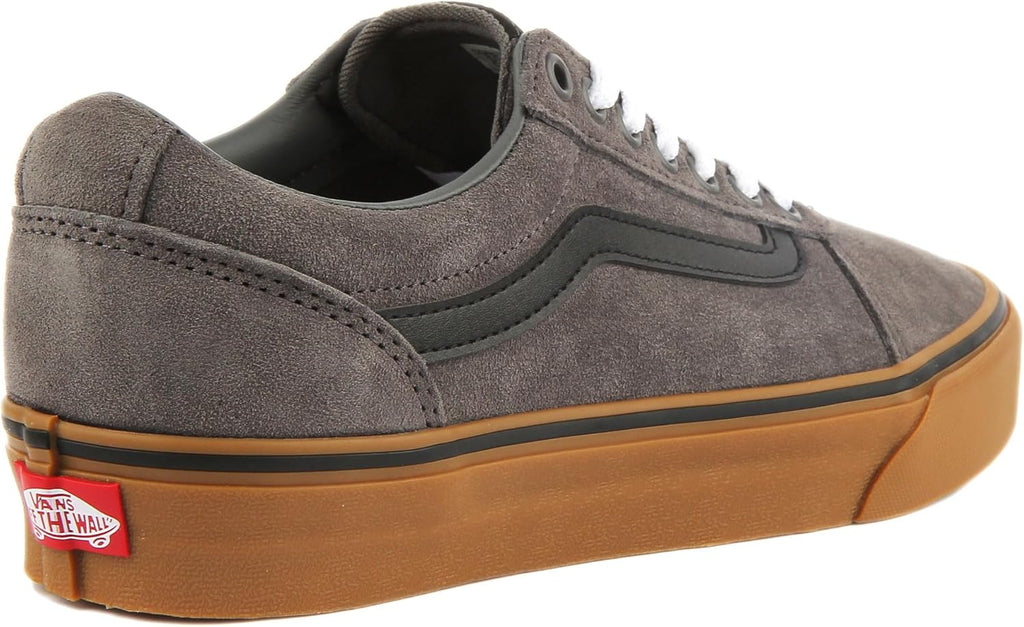 Suede Pewter Gum Low-top Sneaker O34180