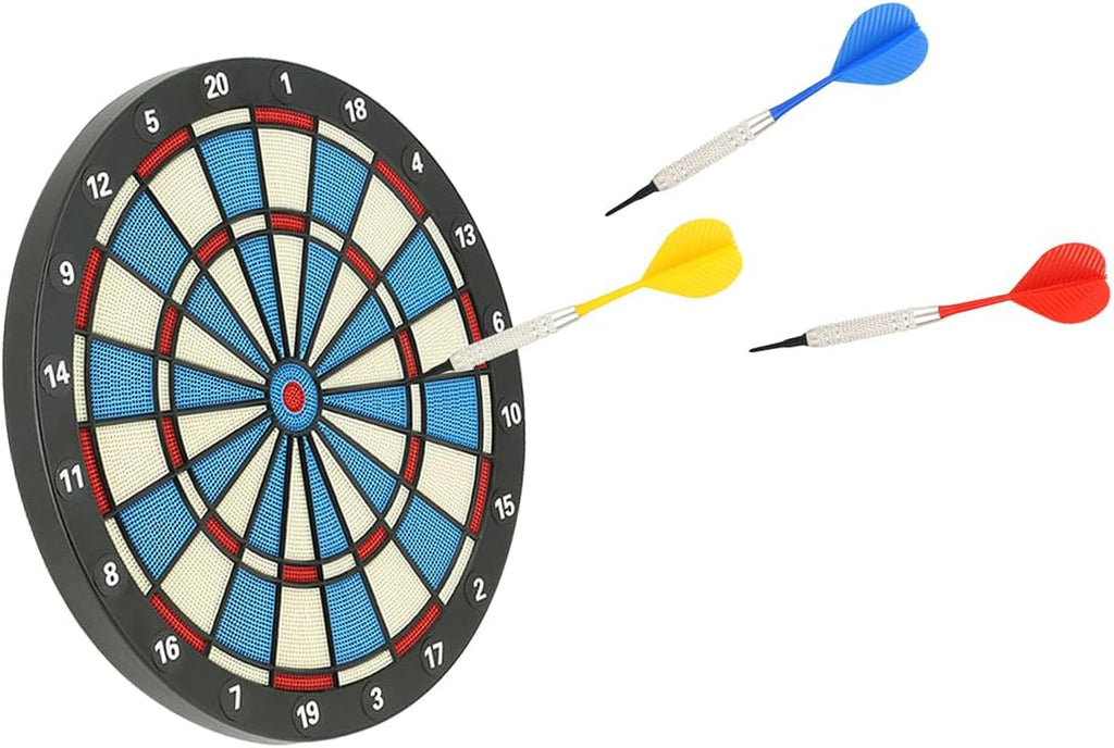 12 Pcs Dart with Plastic Soft Tip Points E569036