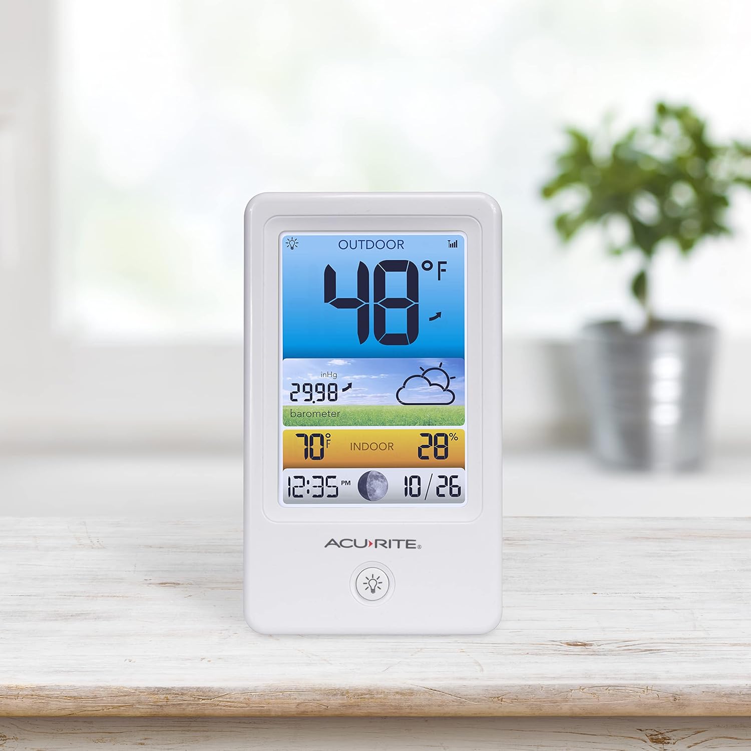 Color Weather Station with Temperature, Humidity and Forecast S645618