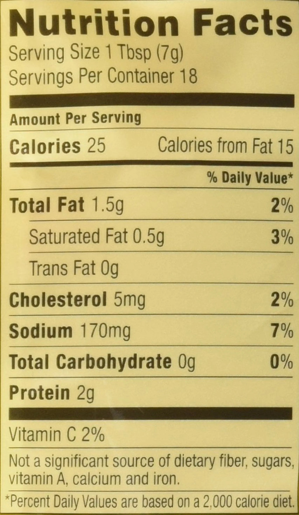 4.5 Oz Real Bacon Bits J5483