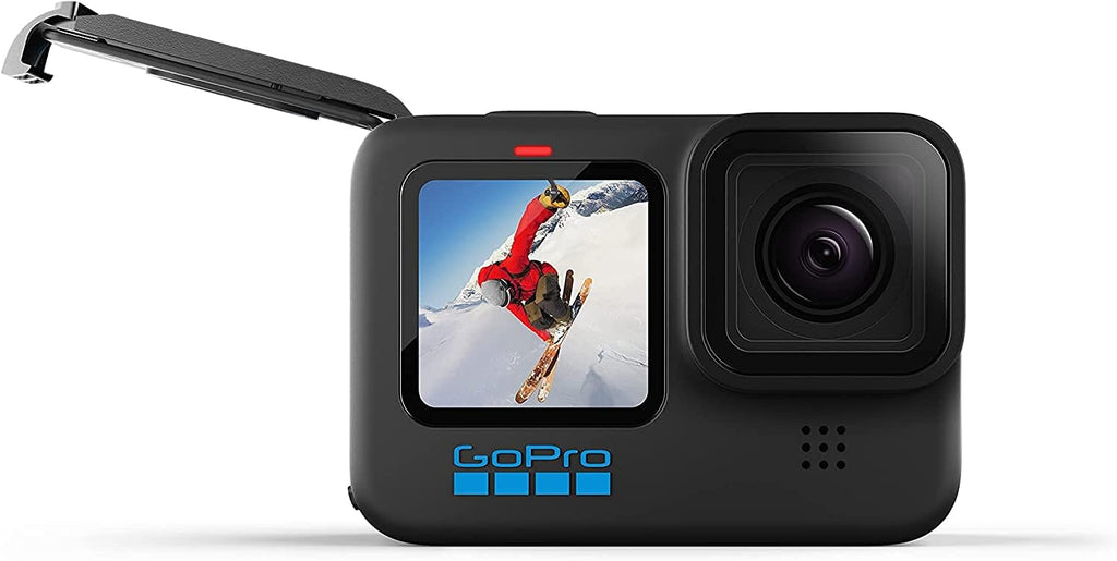 HERO10 Black Camcorder with 64GB microSD, 2 Batteries, Charger, Underwater Housing, LED Light Kit, Carry Case K3443