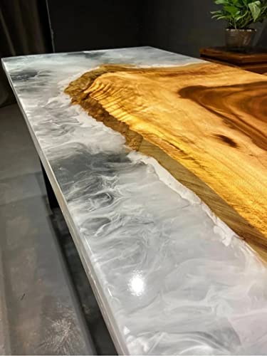 Large Epoxy Resin Dining Table (60 x 36 Inches) G7497