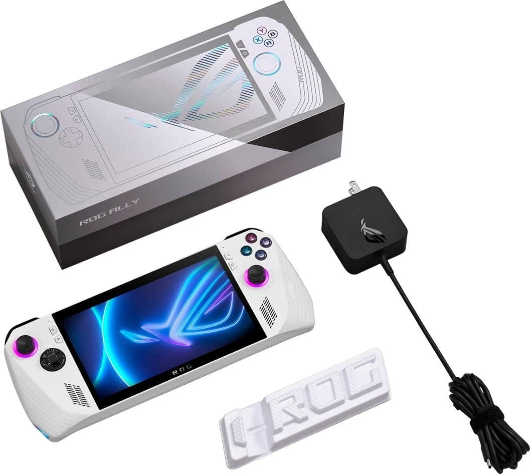 512GB Gaming Handheld 7-inch Touchscreen 120Hz FHD 1080p AMD Ryzen Z1 Extreme Processor, Hub, Screen Protector, 3 Accessories Bundle R8261
