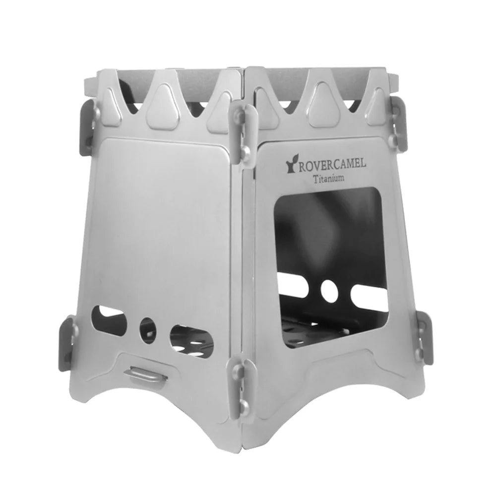 Titanium Wood Burning Camping Stove Z3749