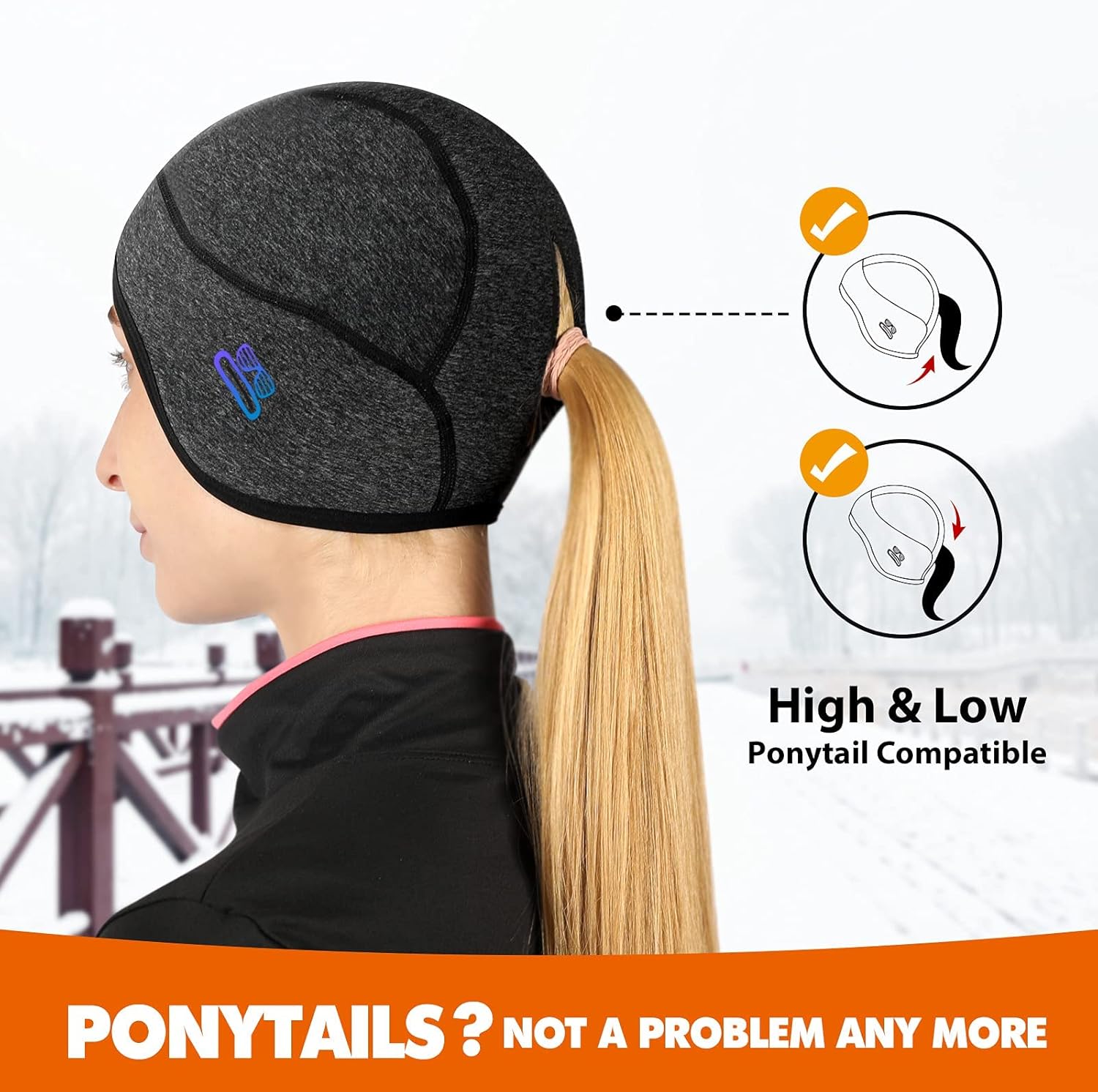 2-Pack Thermal Cycling Skull Cap F68650