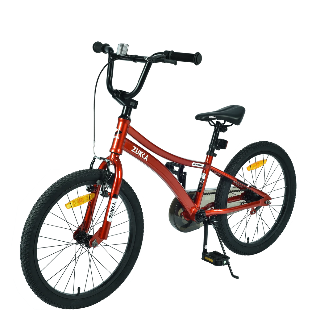 20 Inch Single Speed Boys Bike with Steel Frame Red U132352