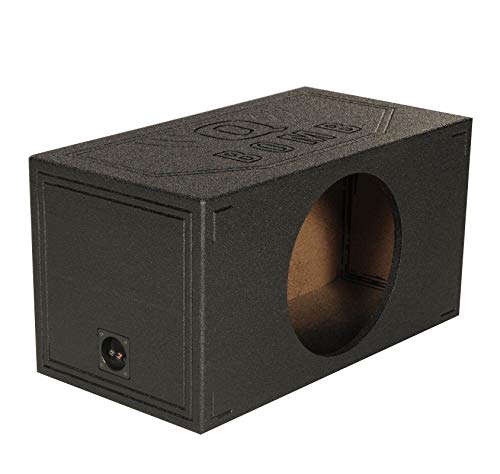 15 Inch Ported Car Subwoofer Sub Box Enclosure with Black Finish Q597