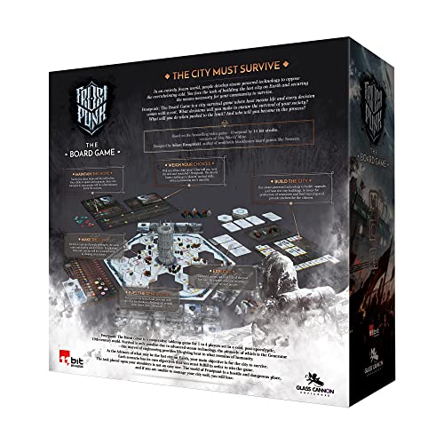 Cooperative Survival Strategy Board Game for 1-4 Players, Ages 16+ T1235