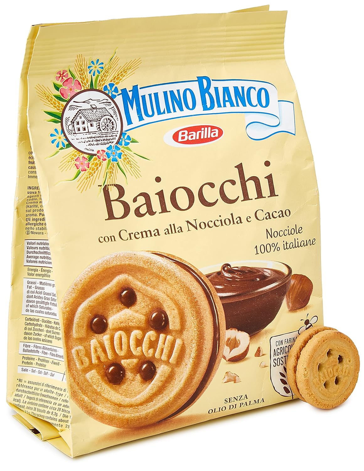 Cookies with cream hazelnut and cocoa - 9.17 Oz (260g) T7644