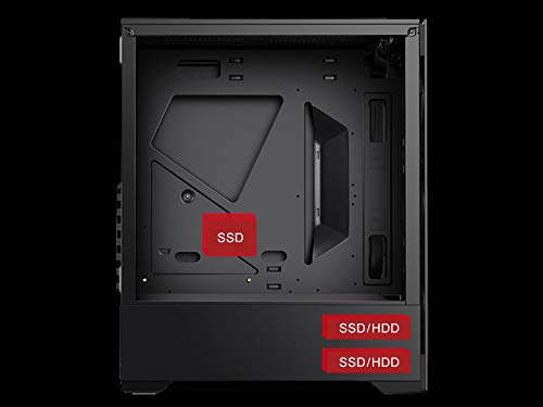 Gaming PC ATX Case with 6 x 120mm ARGB Fans and USB3.0 B112751