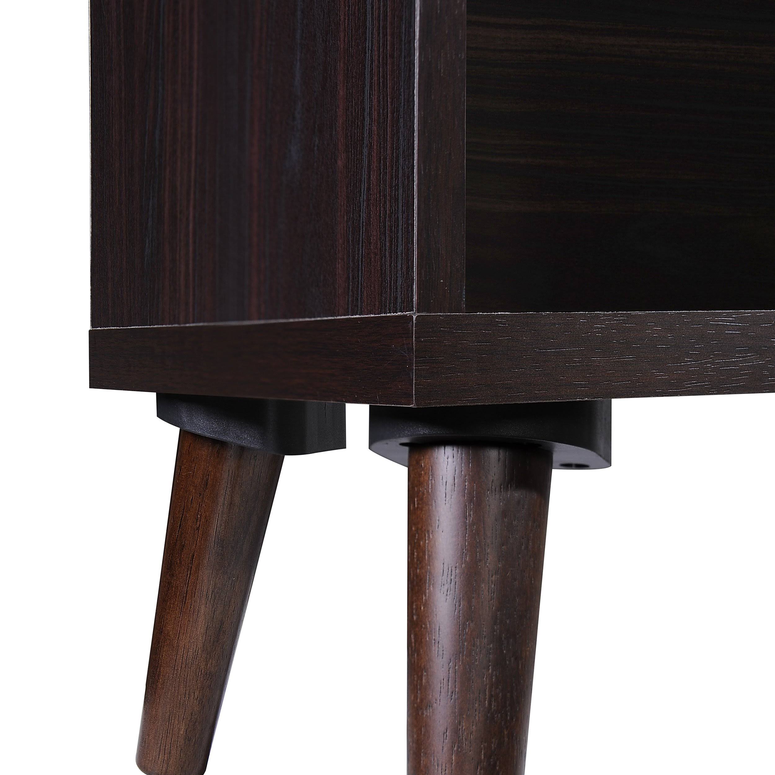 Wenge Faux Wood Bookcase E803360