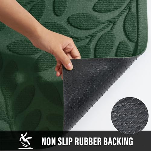 Heavy Duty Natural Rubber Door Mat, 36×24, Black V929042