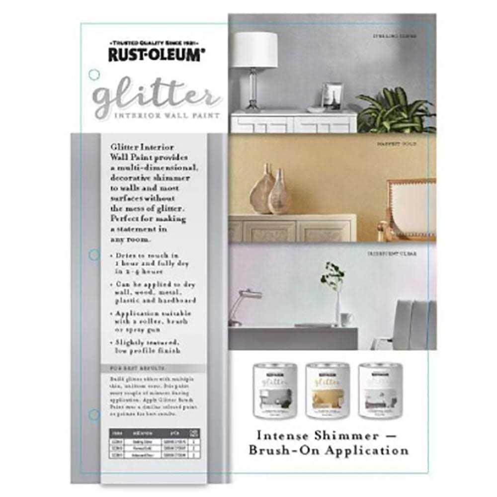 Iridescent Clear Interior Wall Paint I994