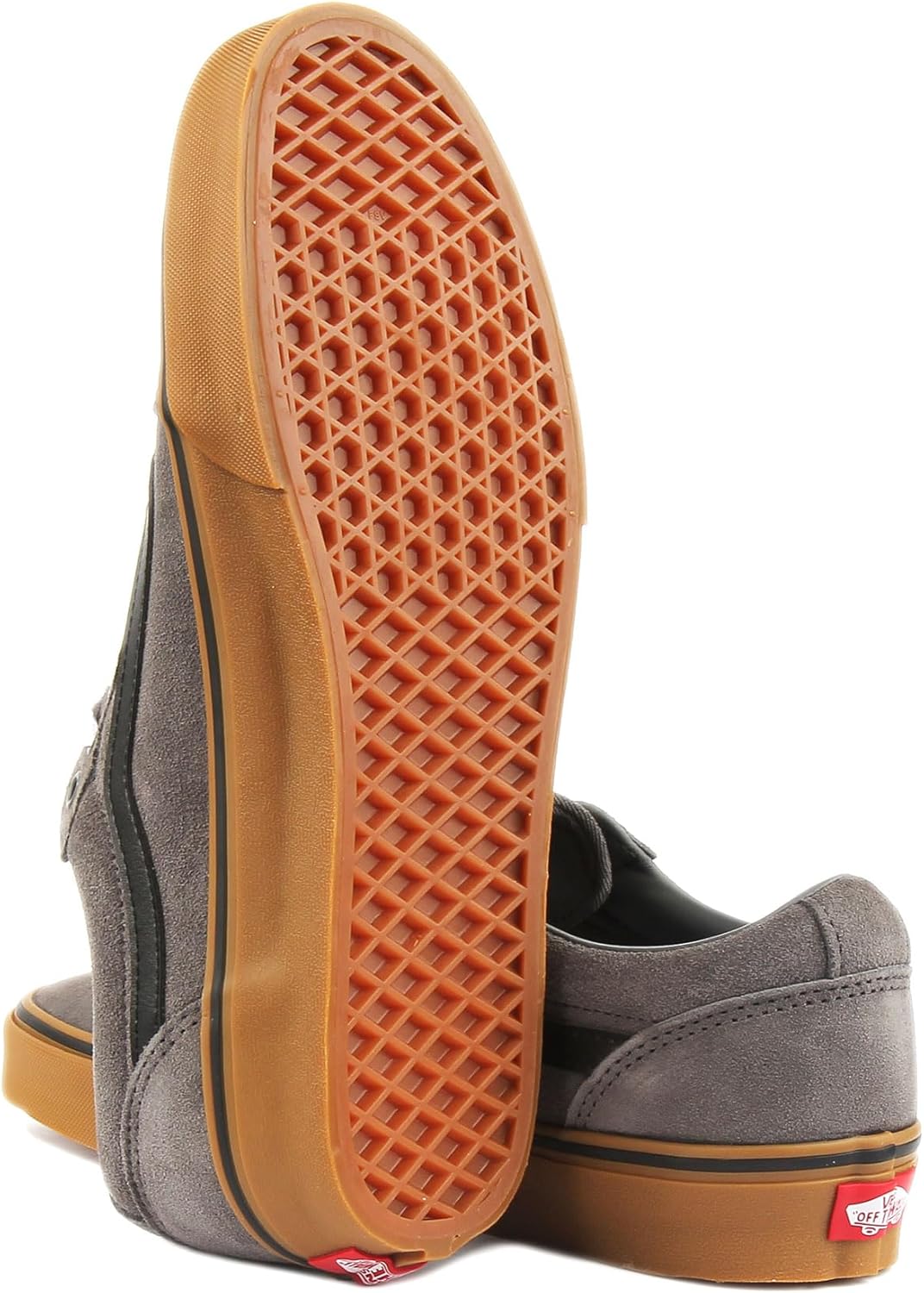 Suede Pewter Gum Low-top Sneaker O34180