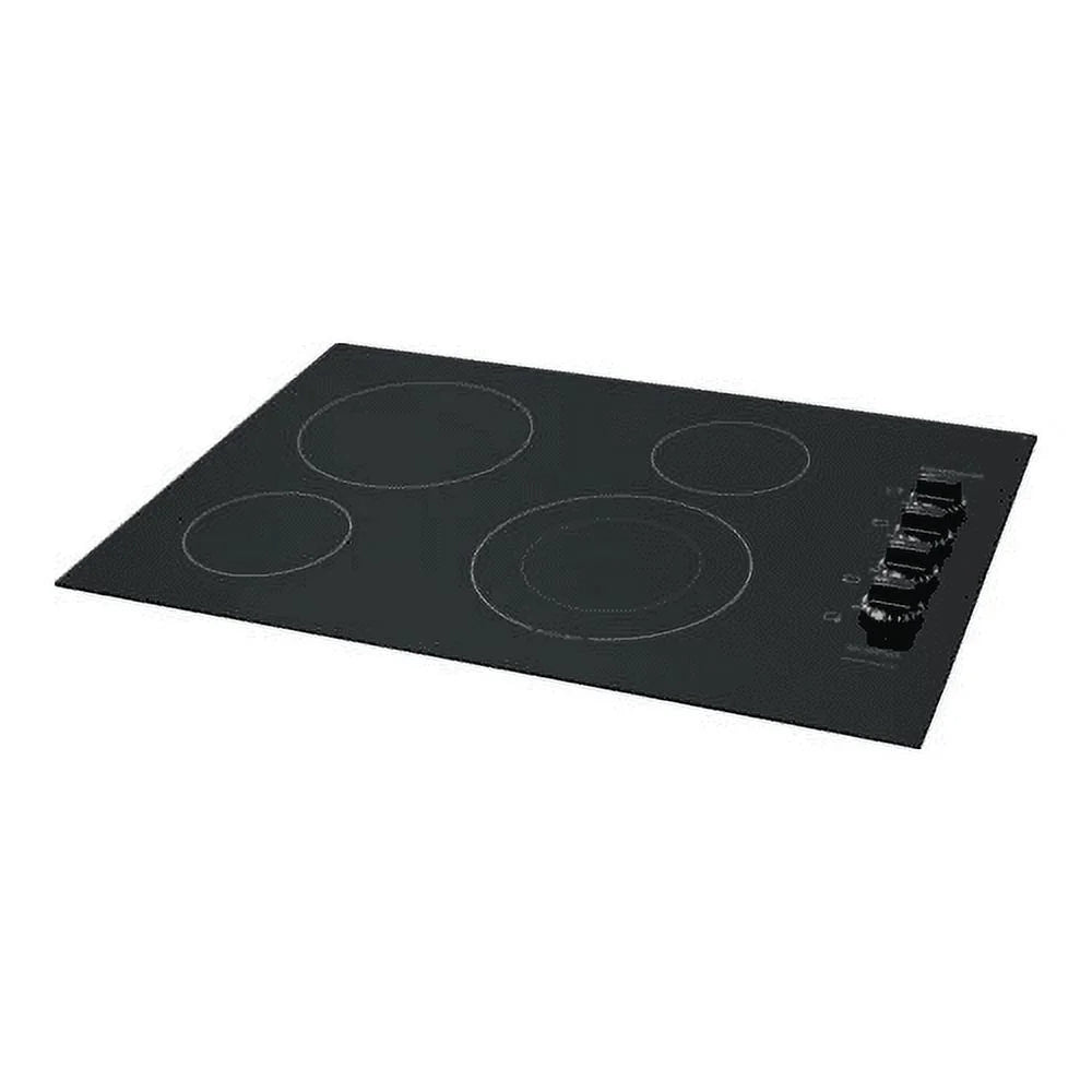 Black 30" Electric Cooktop with 4 Element Burners Ceramic Glass Surface G8776