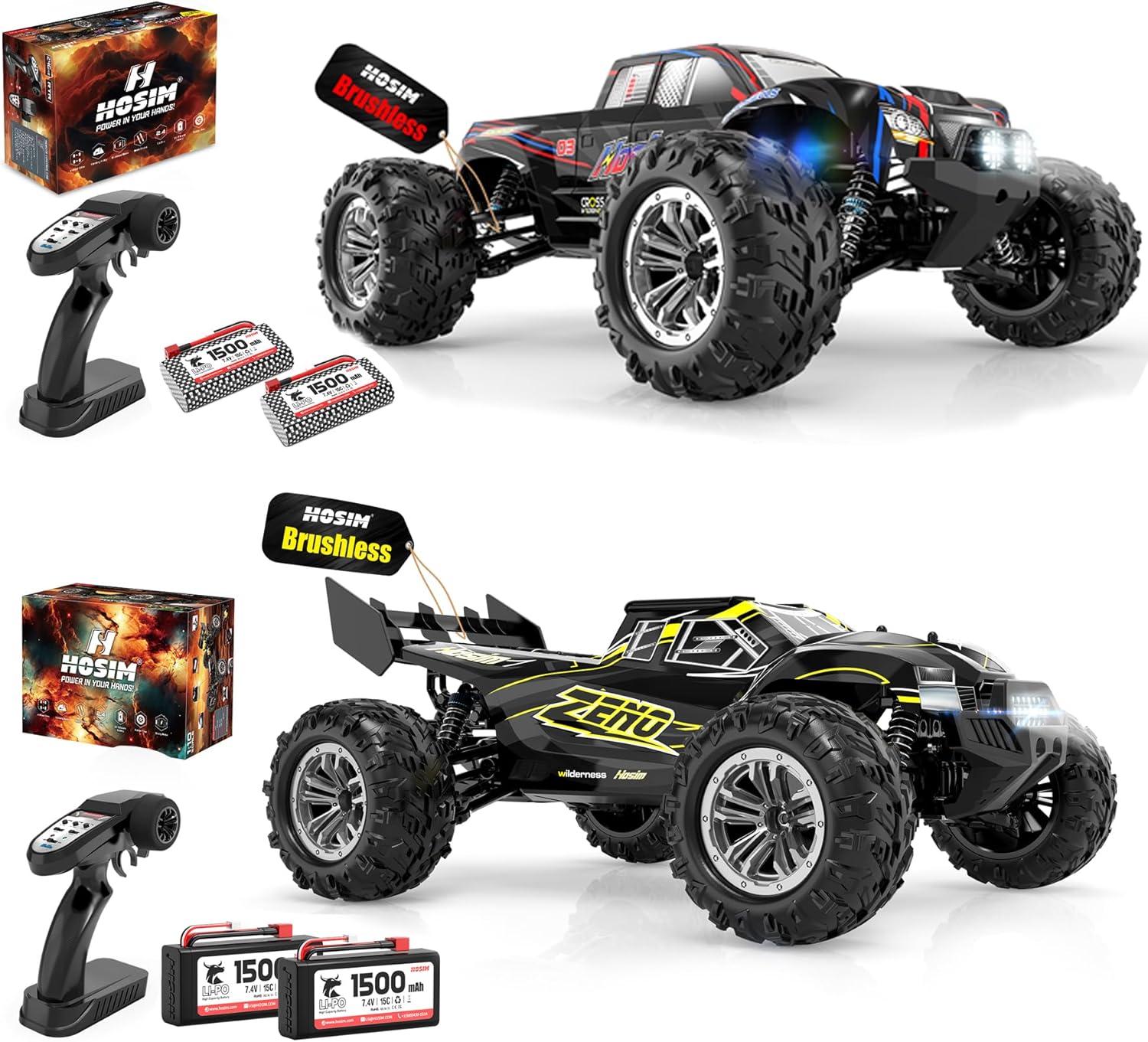 1:10 Scale Brushless High Speed Rc Car T6144