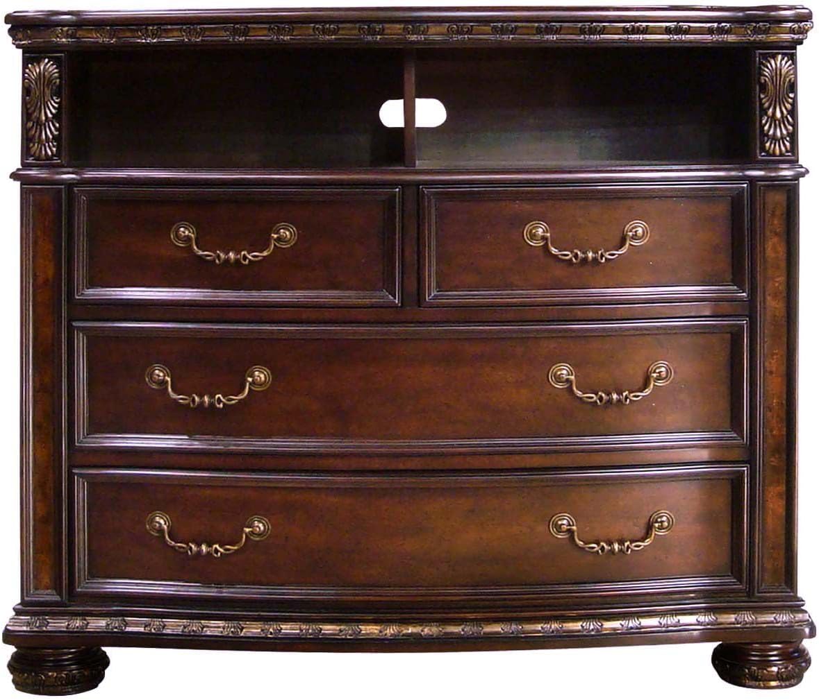 Dark Brown Media Chest H635